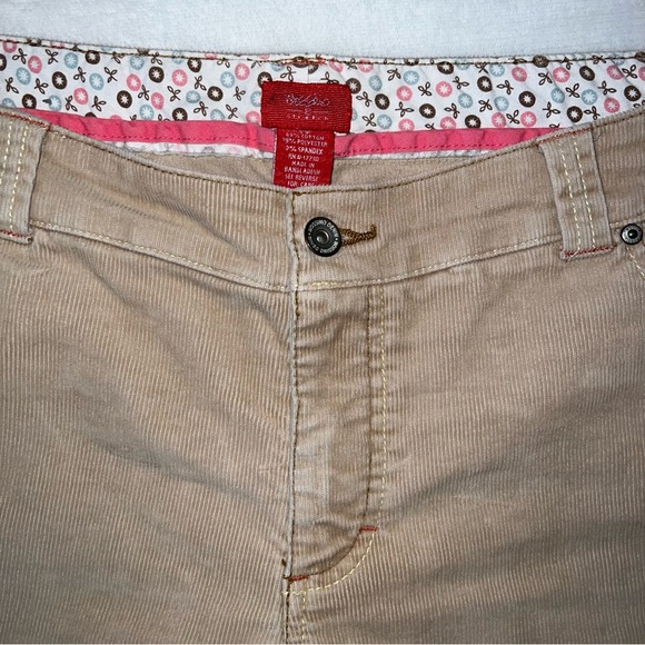 Mossimo Tan Corduroy Flare Pants - Picture 4 of 8